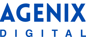 Transparent AGENIX Logo Blue